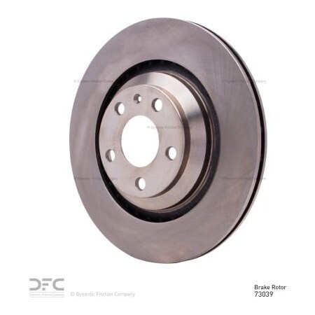 Dynamic Friction Co Disc Brake Rotor - 600-73039 600-73039